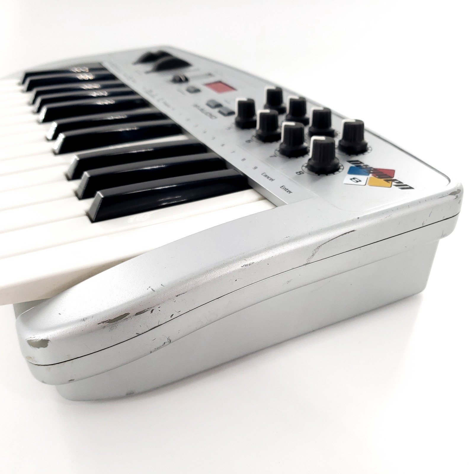 M-Audio Oxygen 8 MIDI Controller Keyboard w/ USB Cable Tested & Works