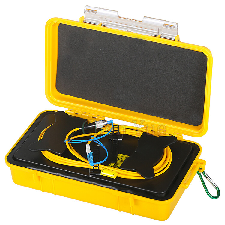 LC/UPC-FC/UPC 500M SM OTDR Launch Cable Box OTDR Dead Zone Eliminator Fiber Ring