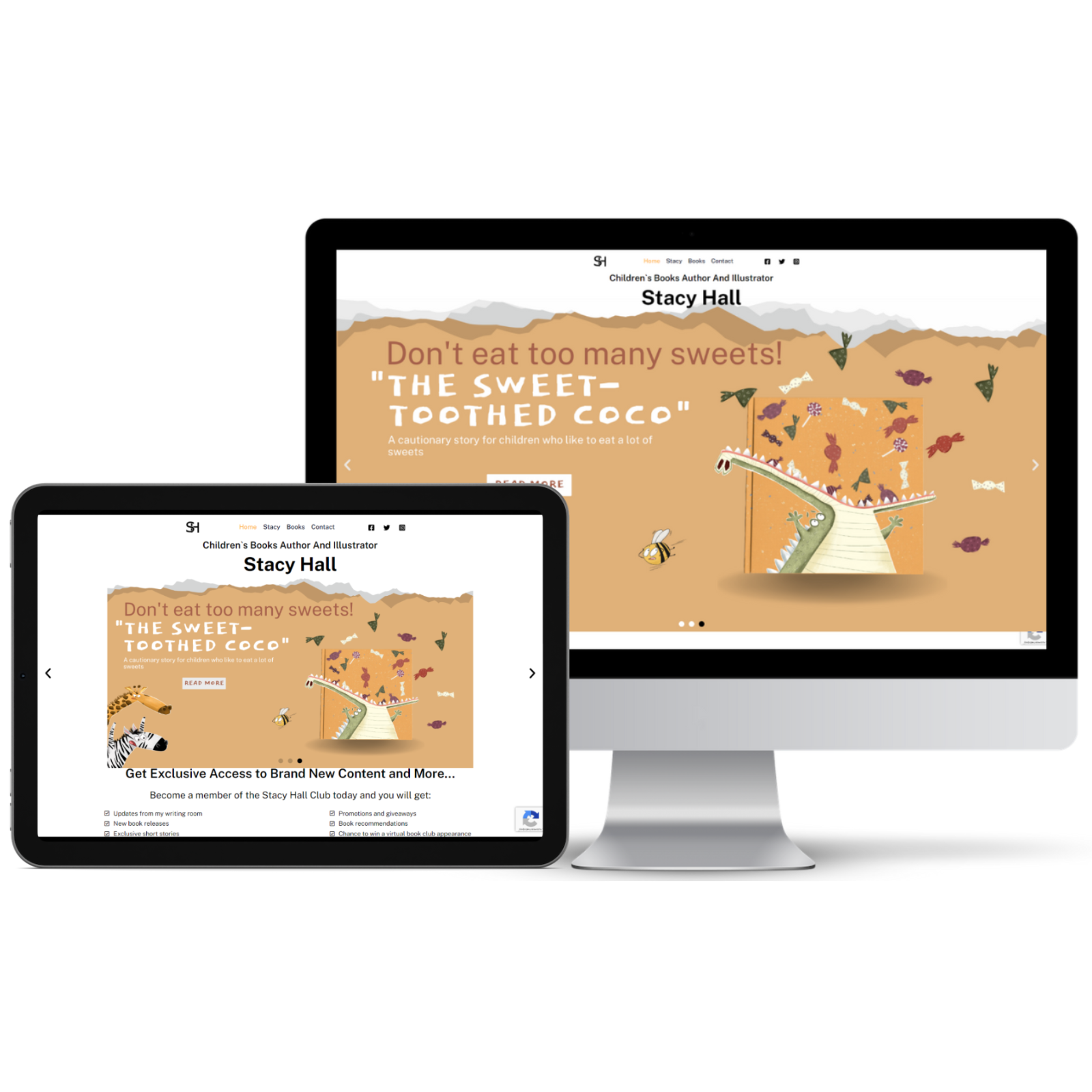 Illustrator Website Design Wordpress Responsive FREE Domain and Hosting SEO
