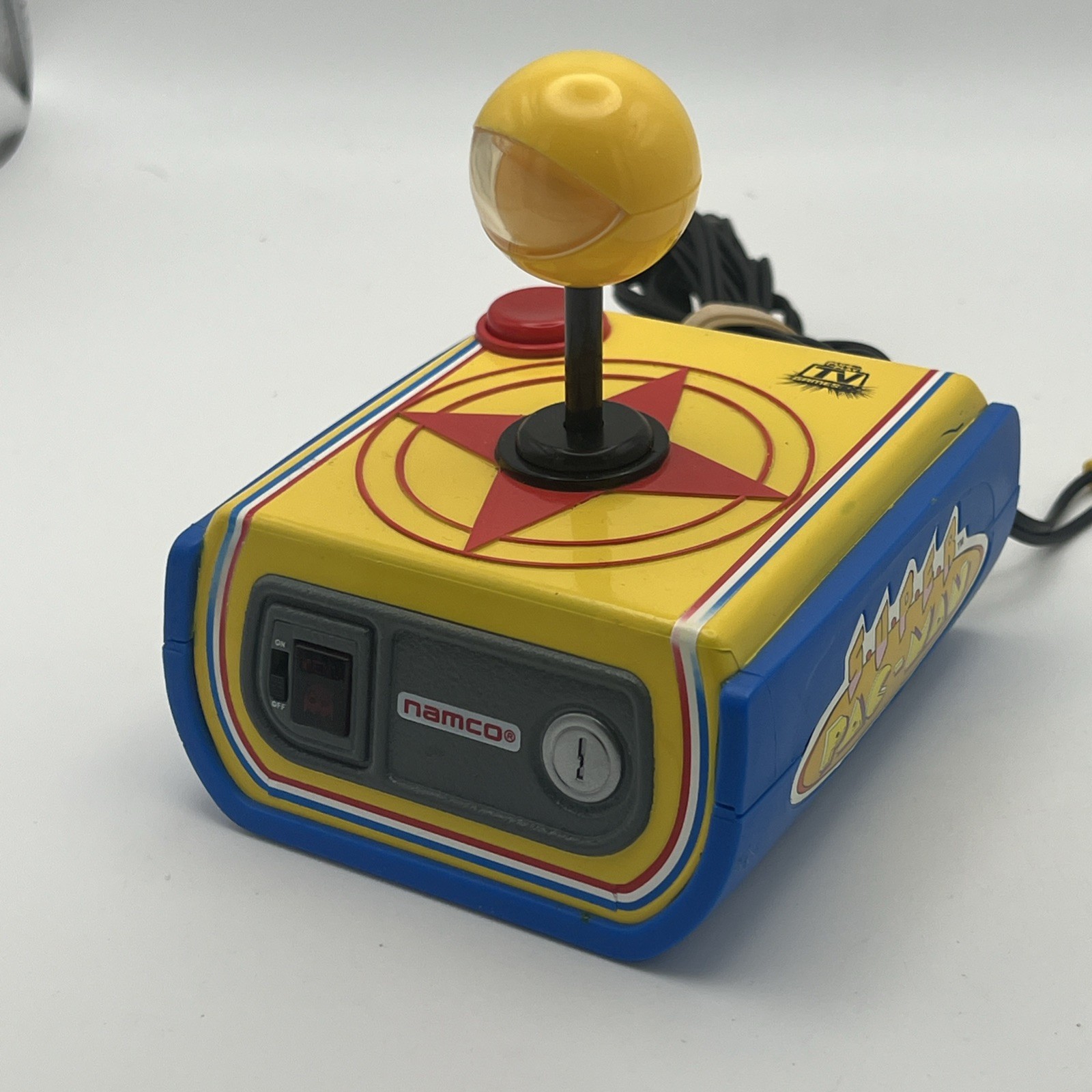 Super Pac-Man Namco Plug & Play TV Video Game 2006 Jakks Pacific Tested Works