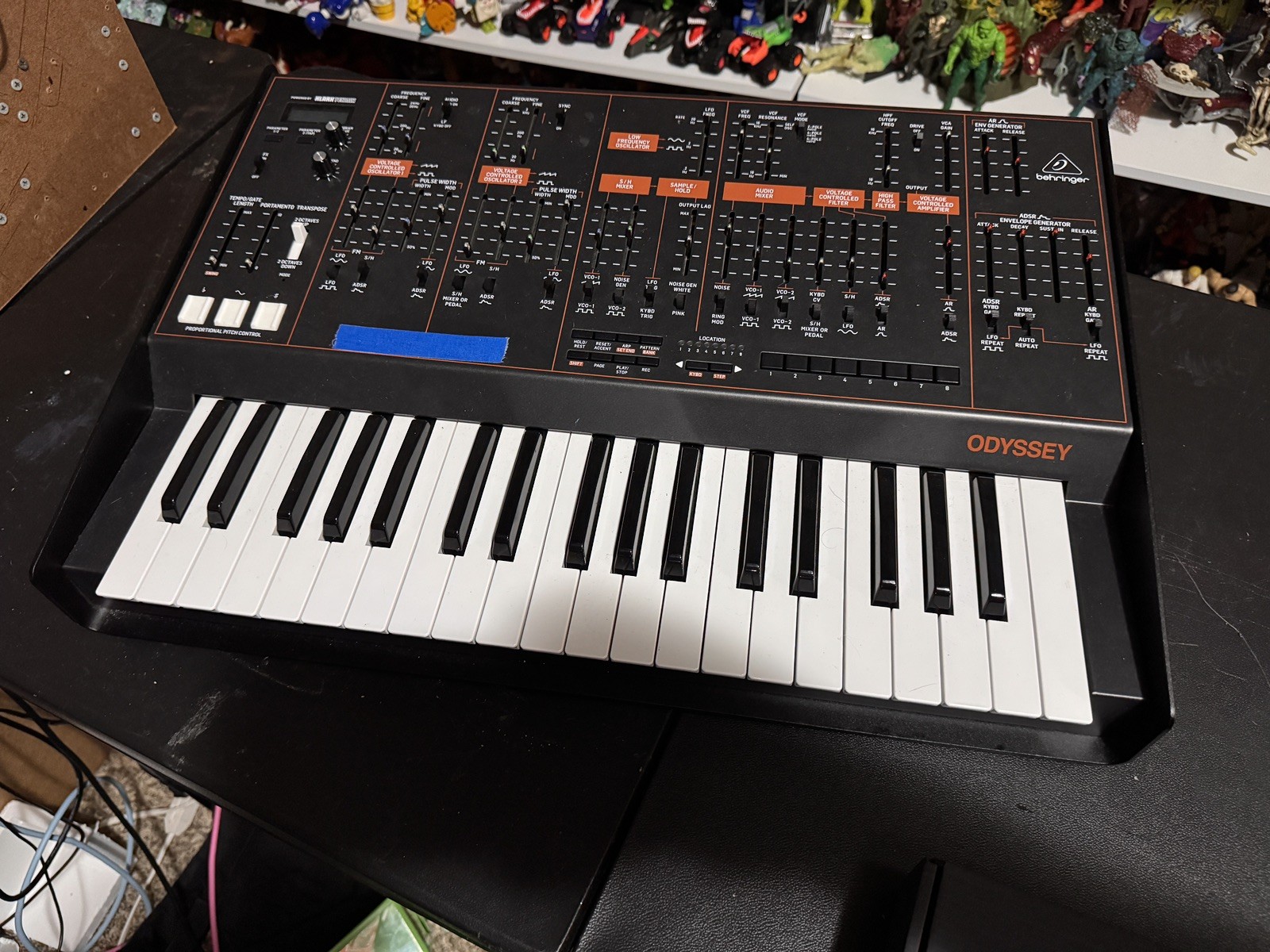 Behringer Odyssey Analog Synth Keyboard Electronic Rare
