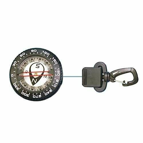 Retractable Compass Gauge Scuba Dive Replacement Retractor 24in D718