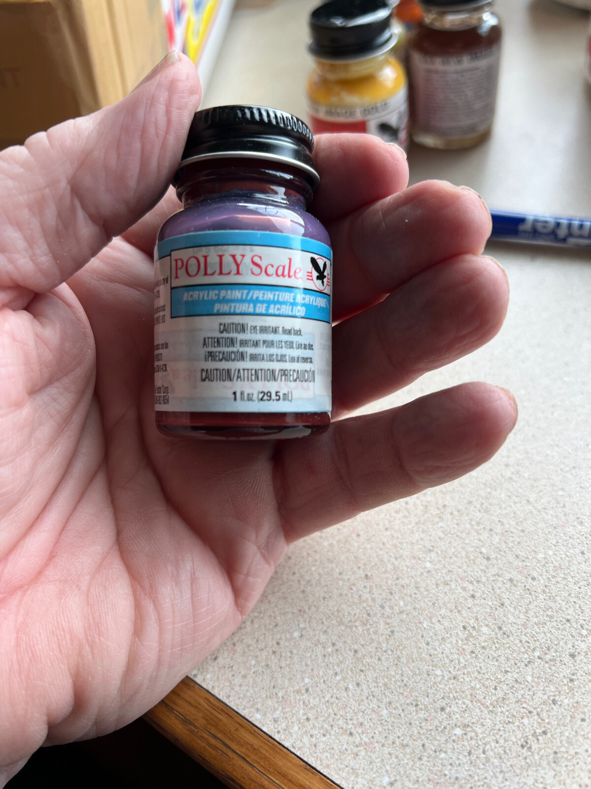 FLOQUIL POLLY SCALE RAILROAD COLORS MODEL PAINT 1 oz Rock Island Maroon F414248