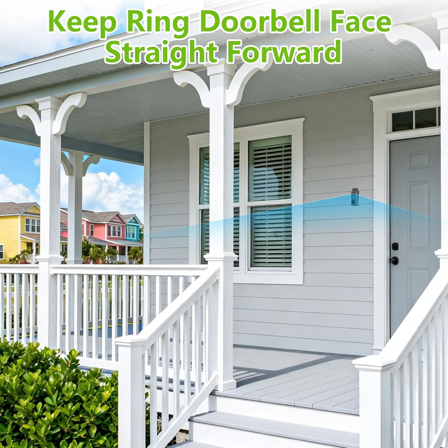 Ring Vinyl Siding Mount for Ring Wired Doorbell Pro/Plus(2025 Release)/Ring Vide