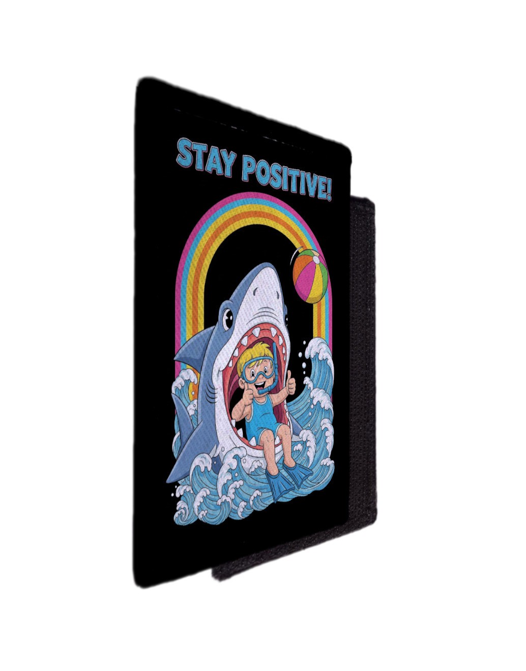 Stay Positive Shark Attack Patch Morale Tactical Hook [sub]
