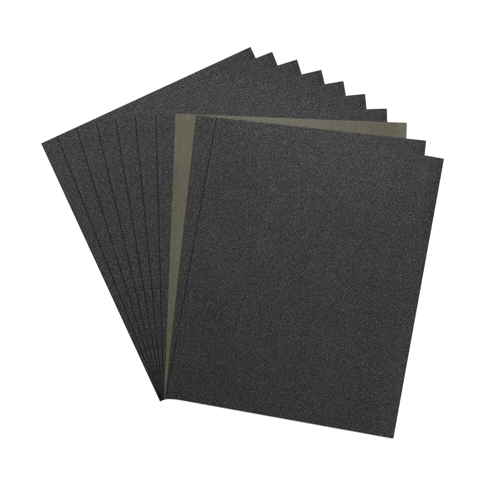 Sandpapers (9" x 11"/229mm x 279mm) 10 Sheet, 100 Grit Wet Dry Sand Paper