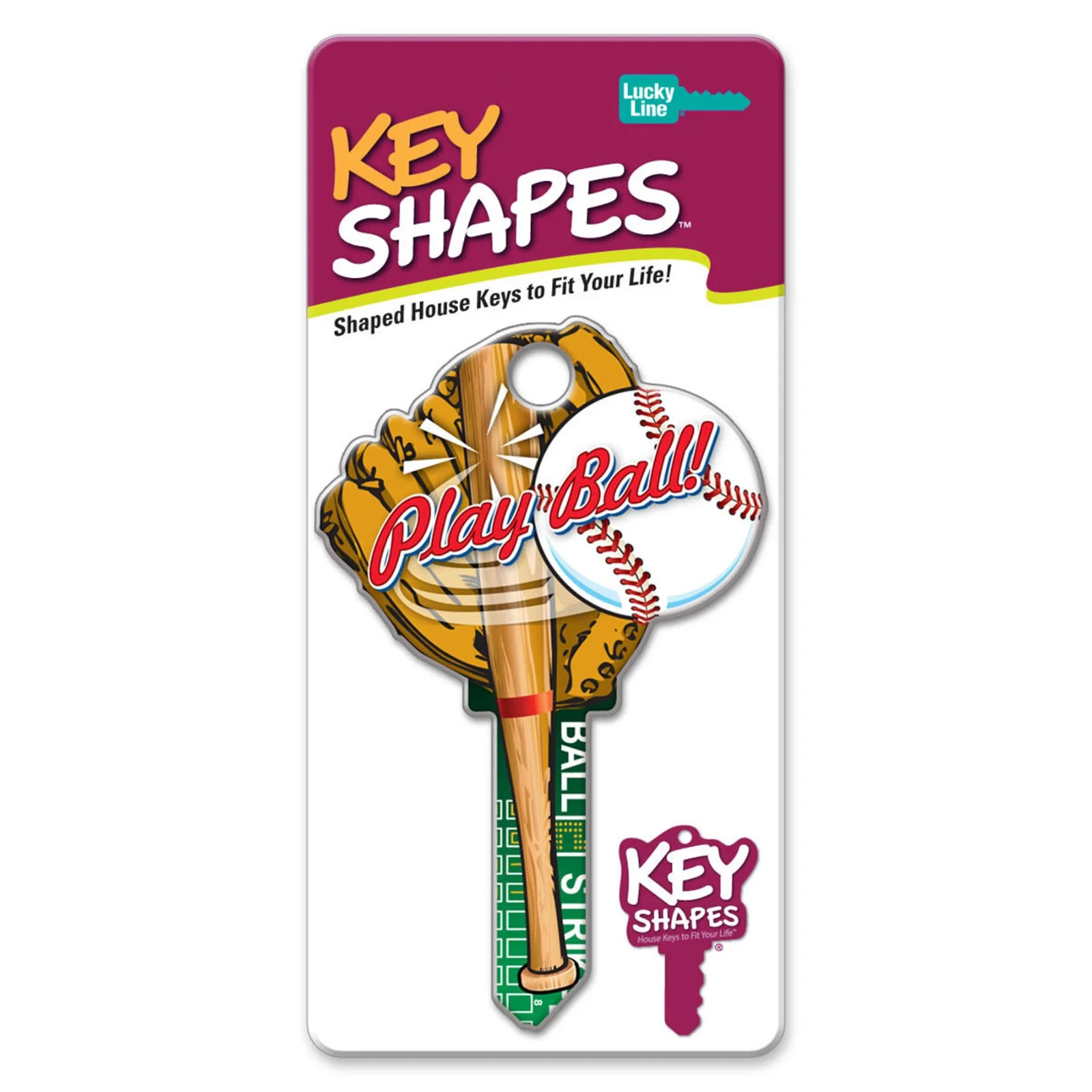 LUCKY LINE B120S BASEBALL SCHLAGE SC1 KEYWAY HOUSE KEY SHAPES