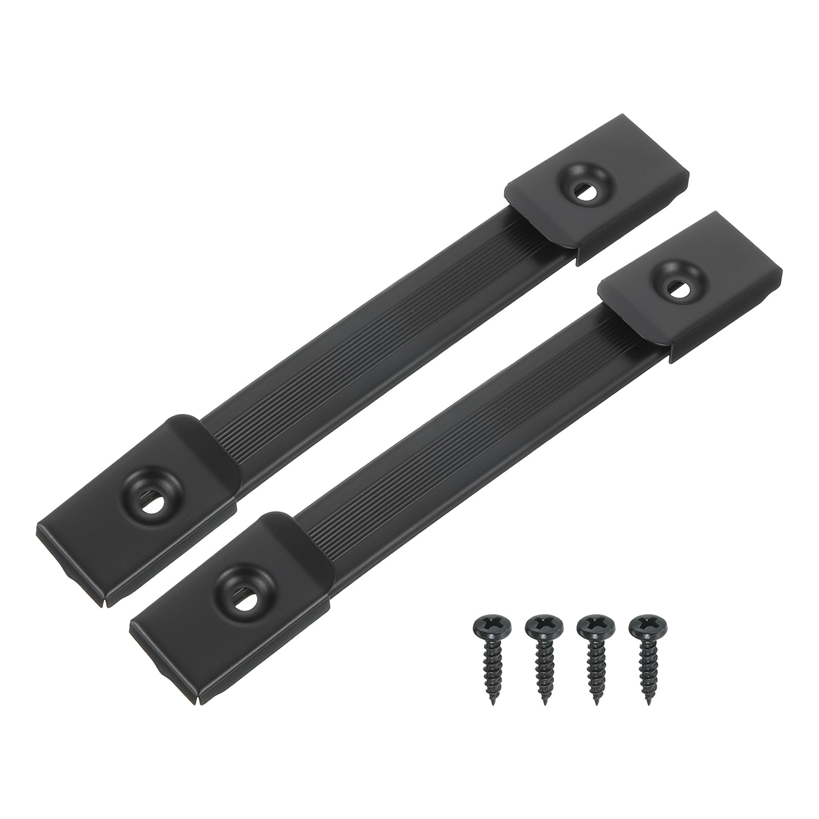 6.5 Inch Speaker Handle Spring Steel Handle with Screw Black 2Pcs