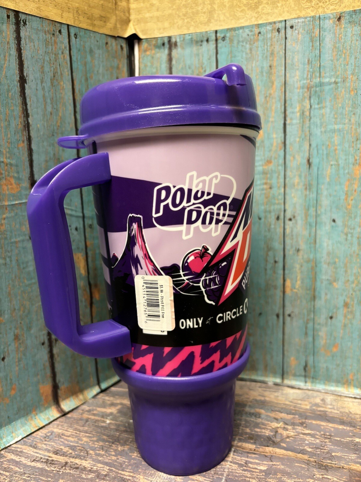 Mtn Dew Purple Thunder 32oz Polar Pop Circle K Mountain Dew Travel Mug
