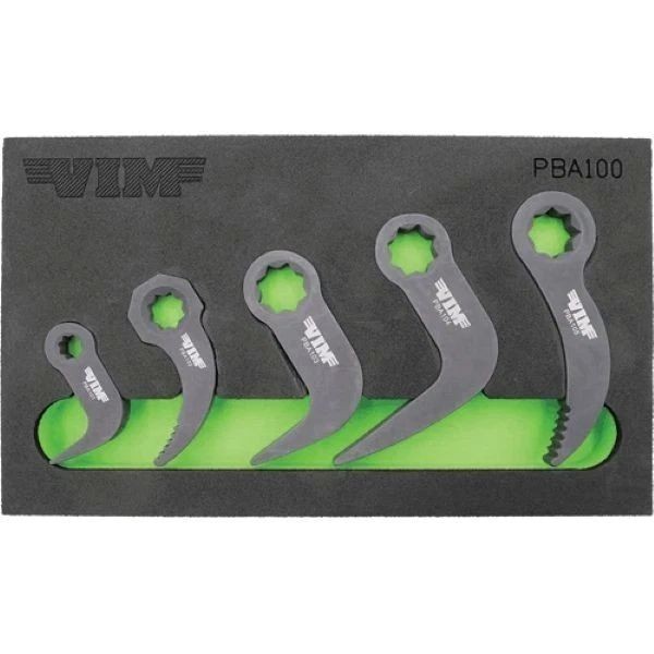 VIM Tools PBA100 5 Piece Pry Bar Attachment Set New