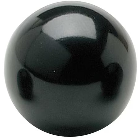 Davies 0155-B Deluxe Ball Knob, 3/8-24 Thread Size, 0.88" Type, Gp Phenolic