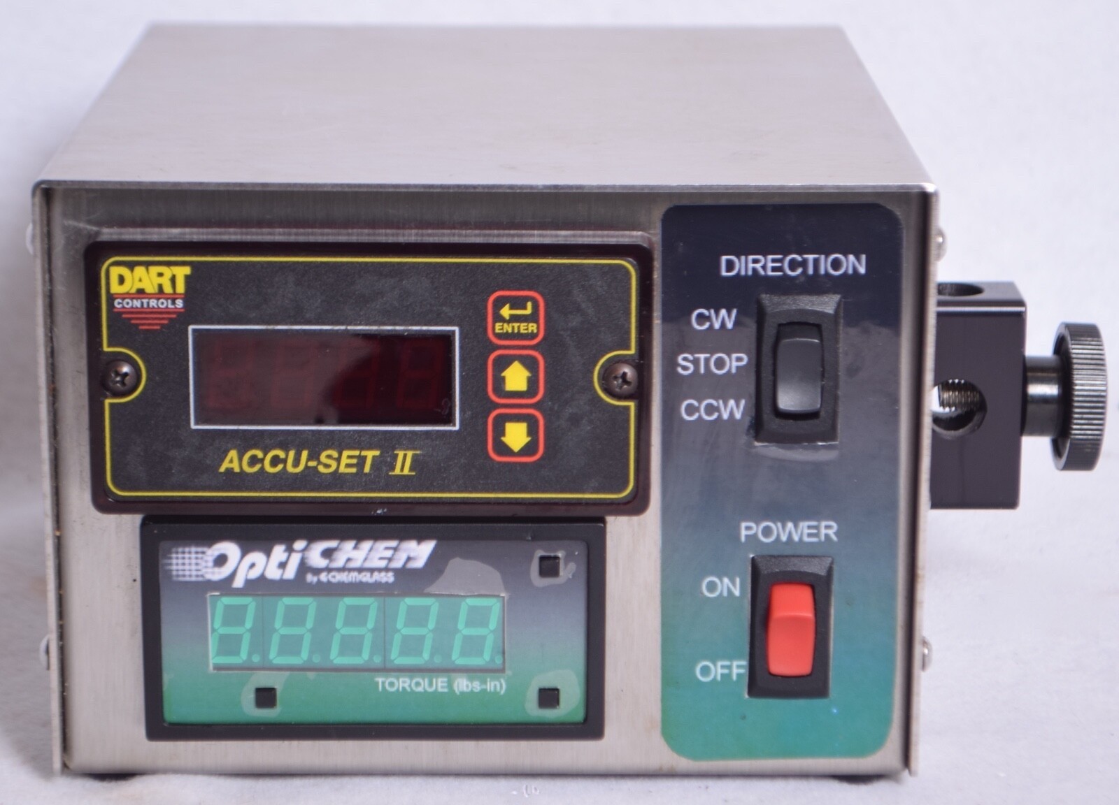 Dart Controls Accu-Set II Speed Torque Motor Control System MD10P w/ OptiChem