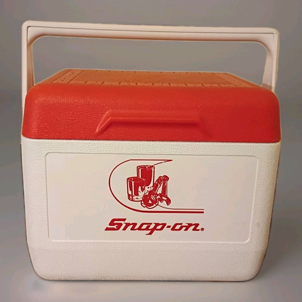 Vintage Snap On Tools Cooler Gott Brand Model 1806 Red & White