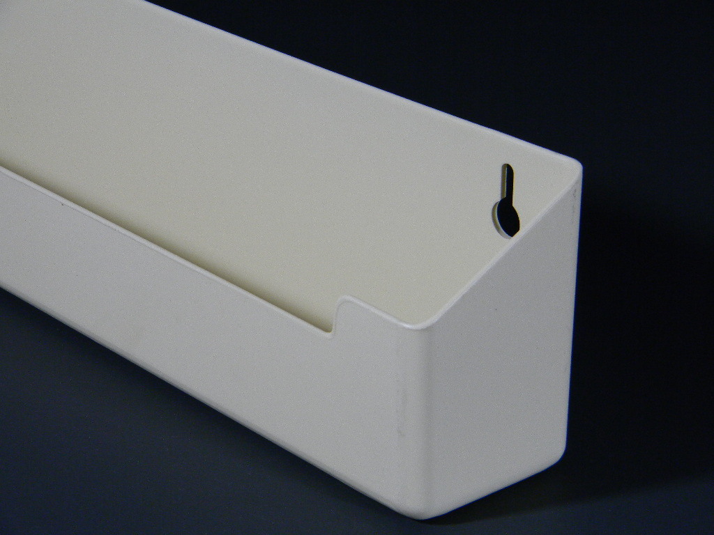 KV Tip Out Tray / Tub for Sink Front 11" WHITE