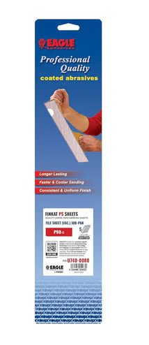 Eagle Abrasives S-Tack File Sheets Vac. PS