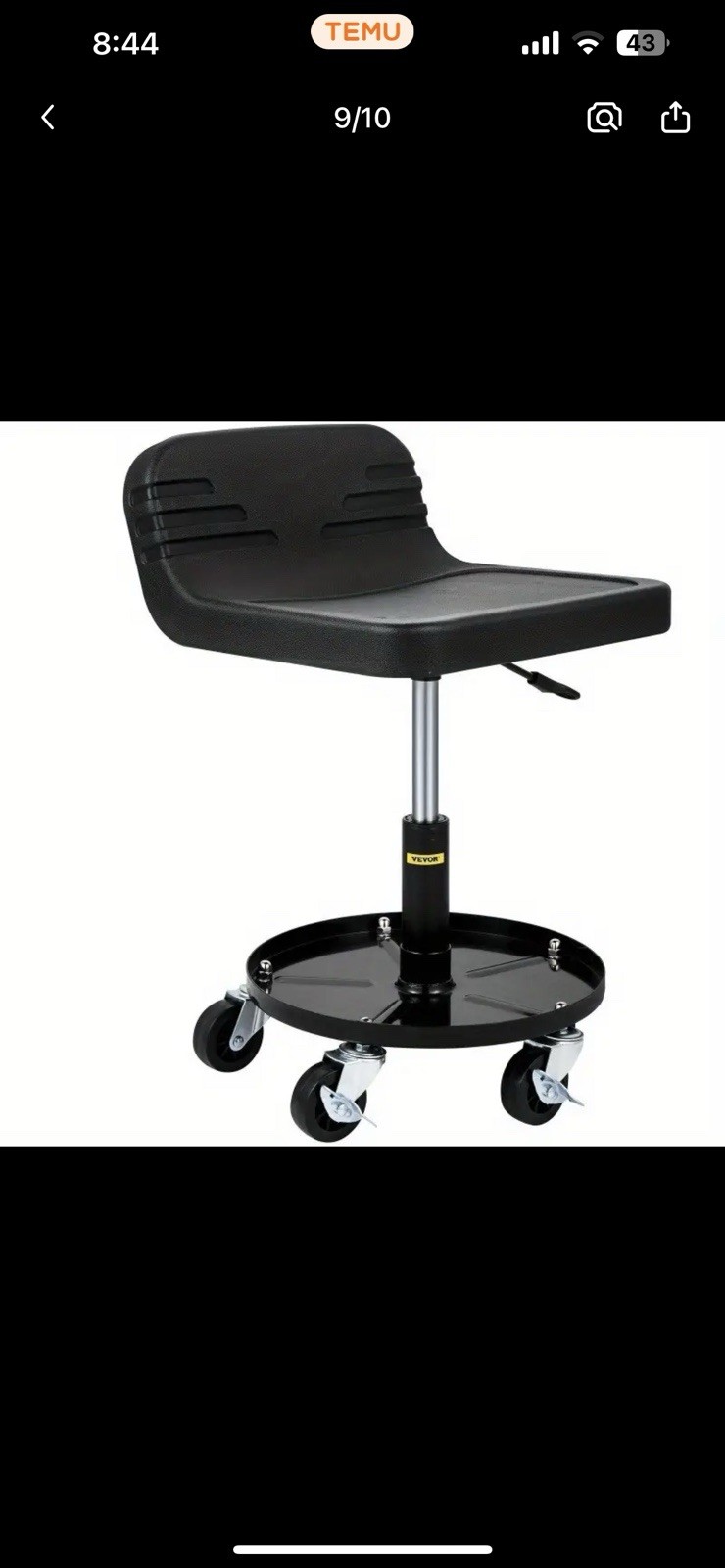 Mechanic Shop Stool
