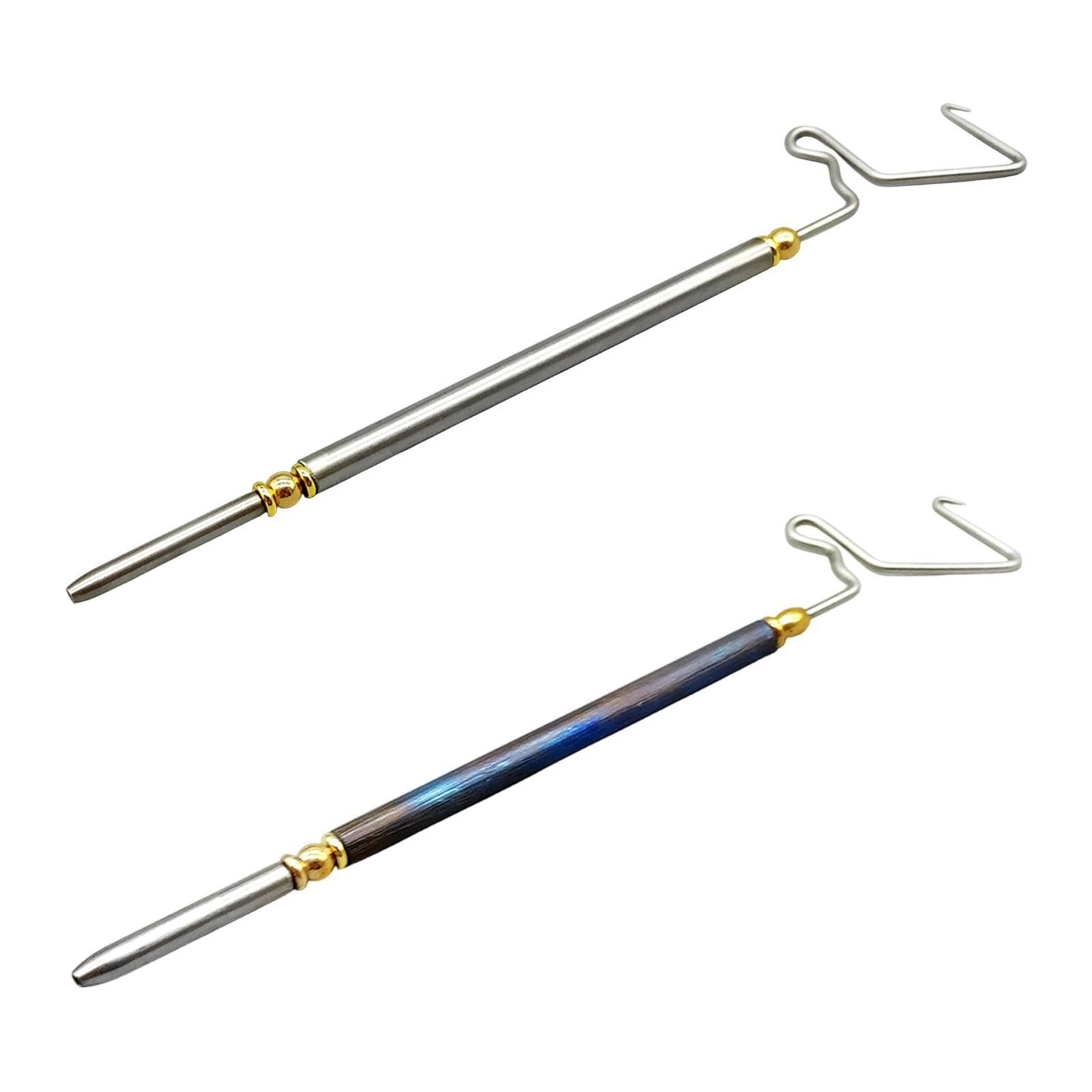 Fly Tying Finisher Dry Fly Knotting Tools Portable Convenient Use Rust Resistant
