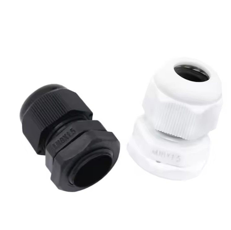 Cable Gland IP68 PG7 - PG63 Strain Relief - Grey Black
