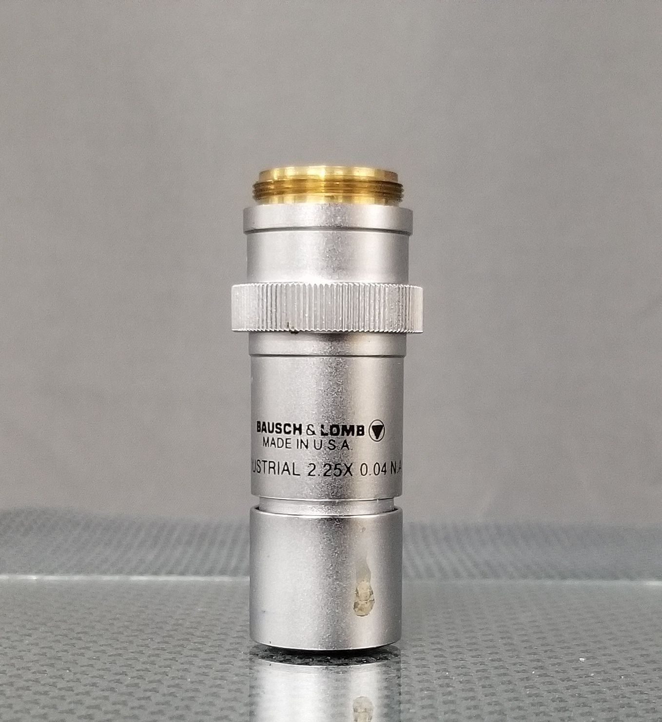 Bausch & Lomb B&L 2.25x Microscope Objective Lens Microzoom Probe Station