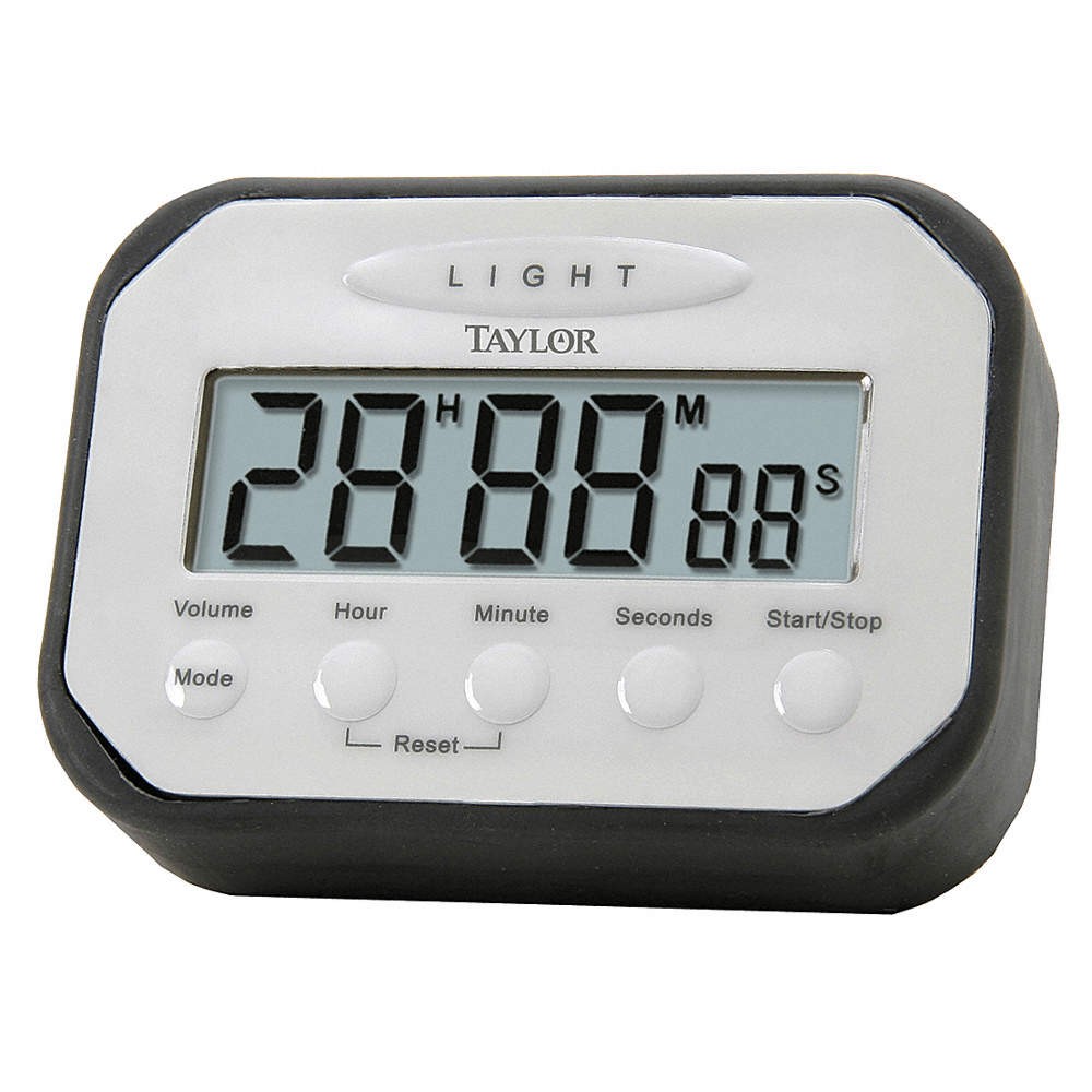TAYLOR 5863 Digital Timer, Count Down,Count Up, 25hr 23WF58