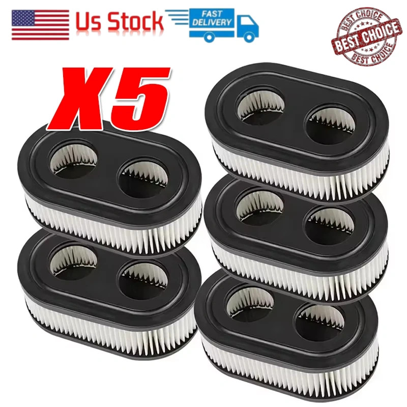 5Pack Air Filter Replacement For Briggs&Stratton 798452 593260 5432K Lawn Mower