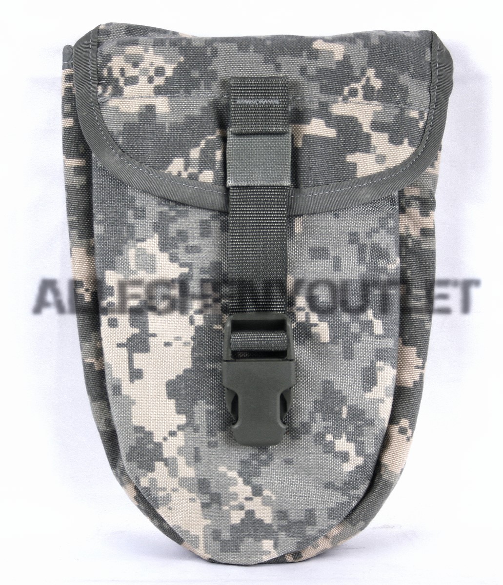 NEW USGI Digital MOLLE II Entrenching Tool, E-Tool Carrier Pouch ACU Camo
