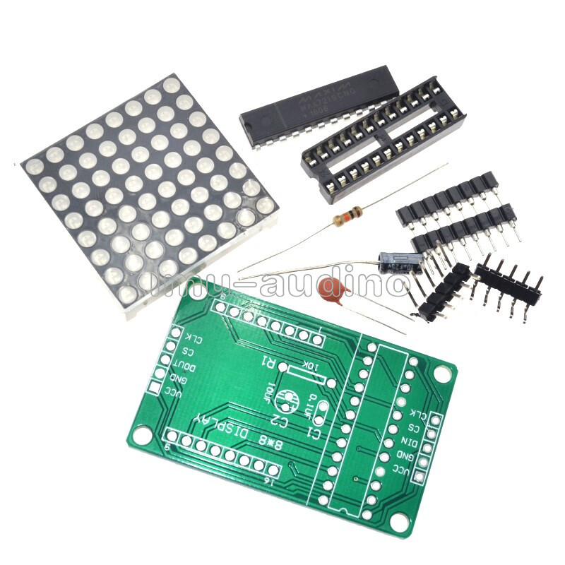 MAX7219 Dot Led Matrix MCU Control LED Display Module For Arduino Raspberry Pi