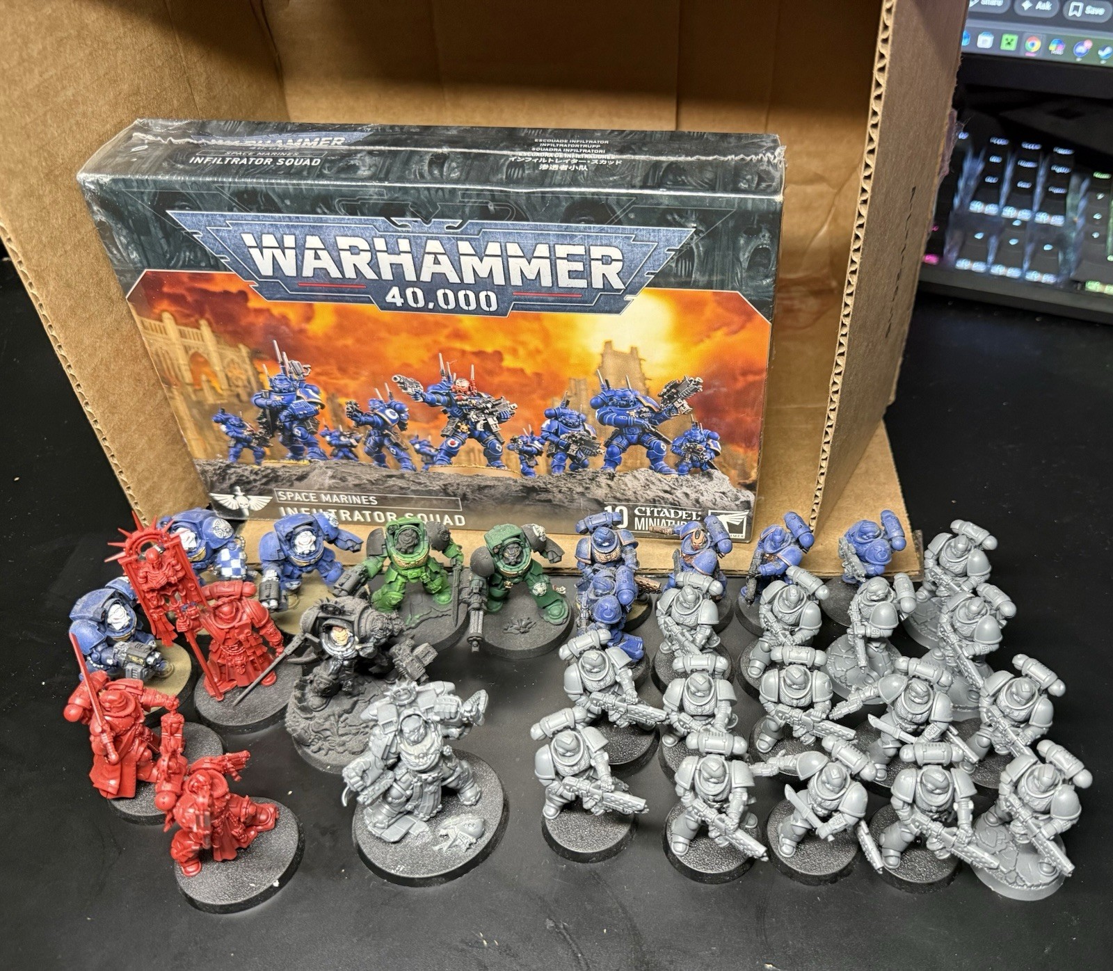 Warhammer 40K Space Marine Lot
