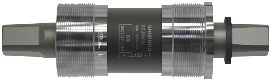 Shimano BB-UN300 Square Taper Bottom Bracket - Hollow Spindle, BSA, 68x115mm