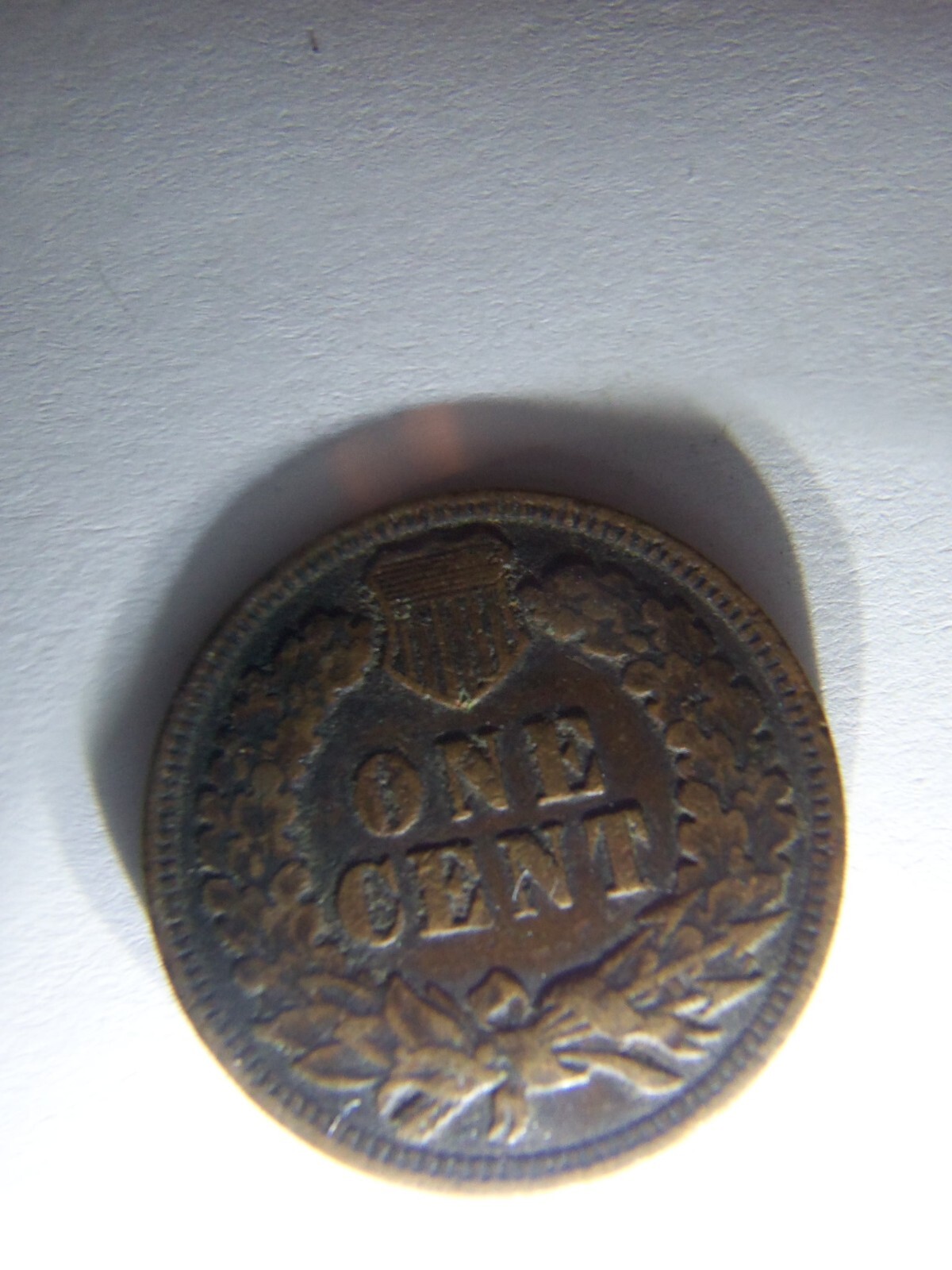 A NICE 1908 INDIAN HEAD PENNY WITH FULL LIBERTY