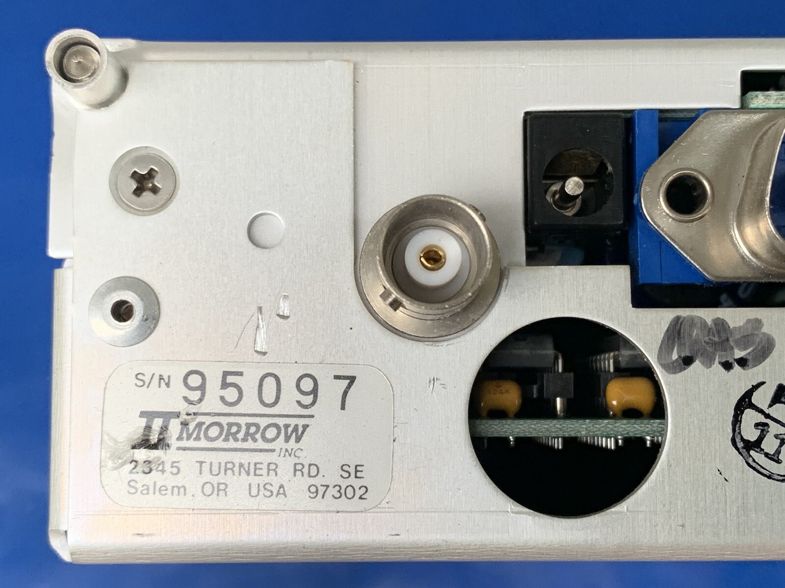 Apollo Morrow II Aircraft GPS NMS 2001 430-6021-001 With Tray And Database Card
