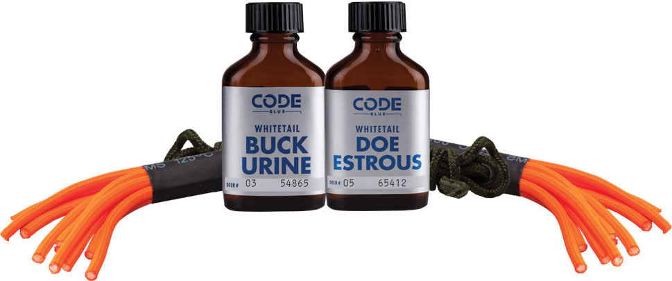Code Blue OA1074 Double Drag Combo  Deer Attractant Doe In Estrus/Buck Urine 1 o