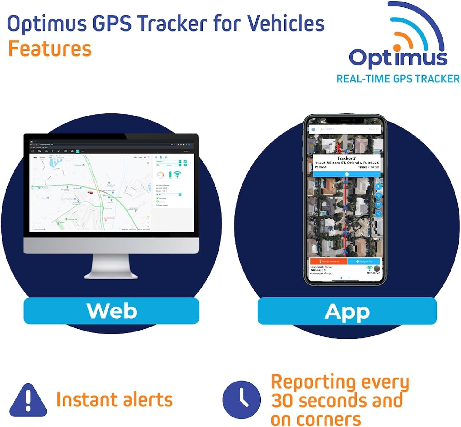Real-Time Vehicle GPS Tracker - Nationwide Coverage & Cancel Anytime Options