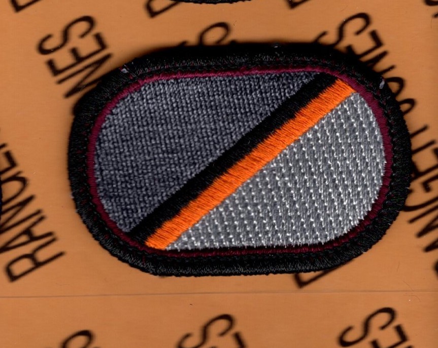 US Army 383rd Quartermaster Detachment parachute oval patch m/e