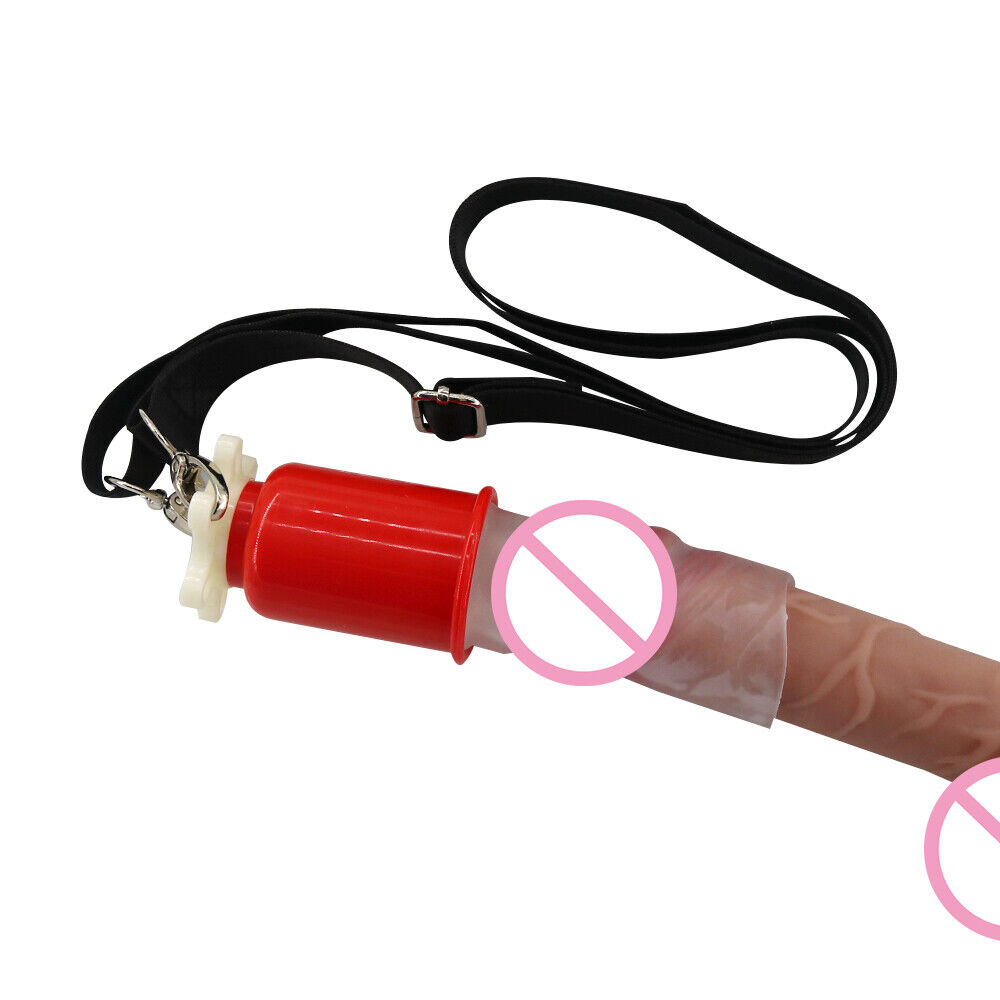 Penis Extender Stretcher Male Growth Vacuum Pump Stretching Hanger Device