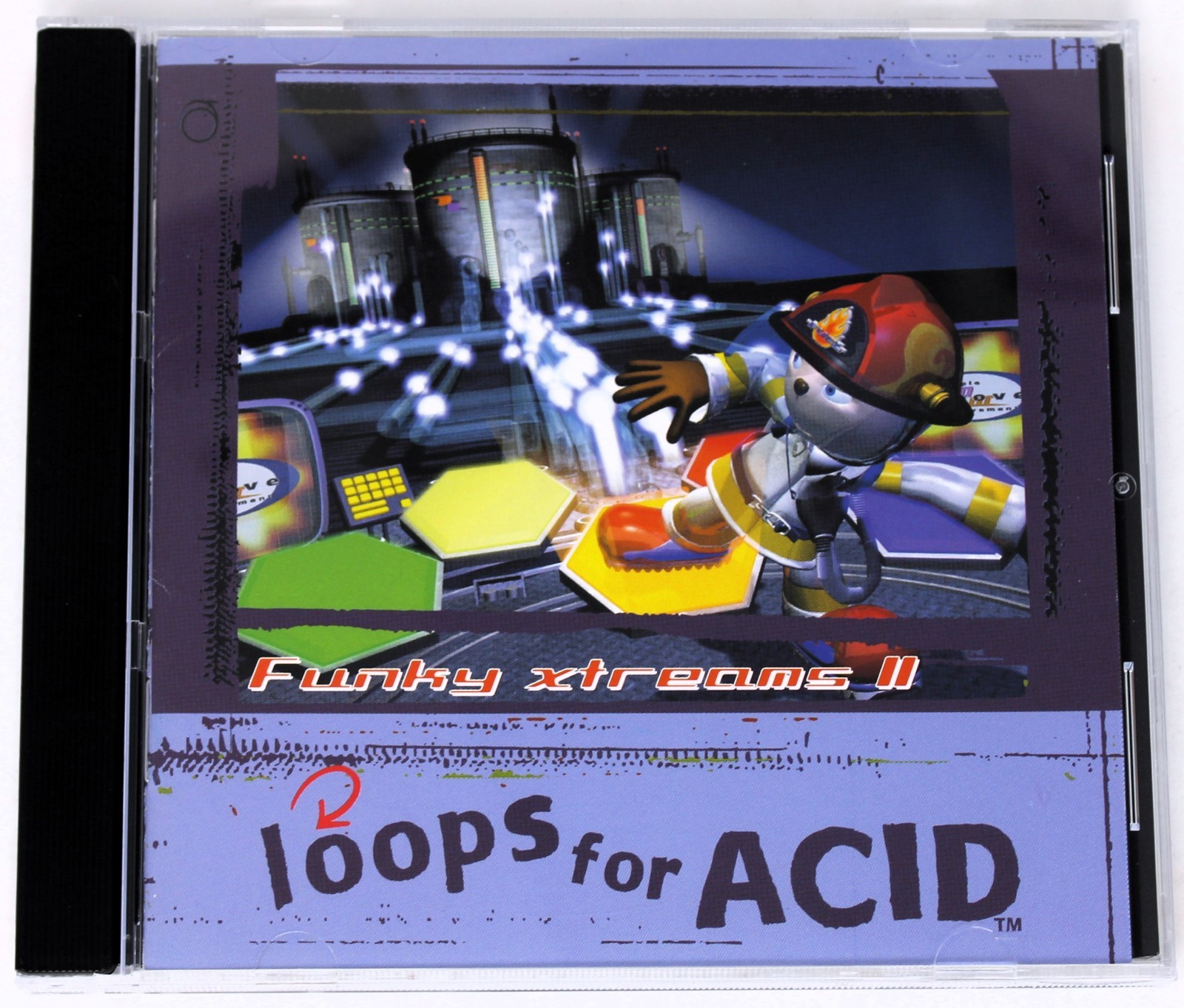 Sonic Foundry Funky Xtreams II Loops For Acid Sample/Sound Library/Sampling CD