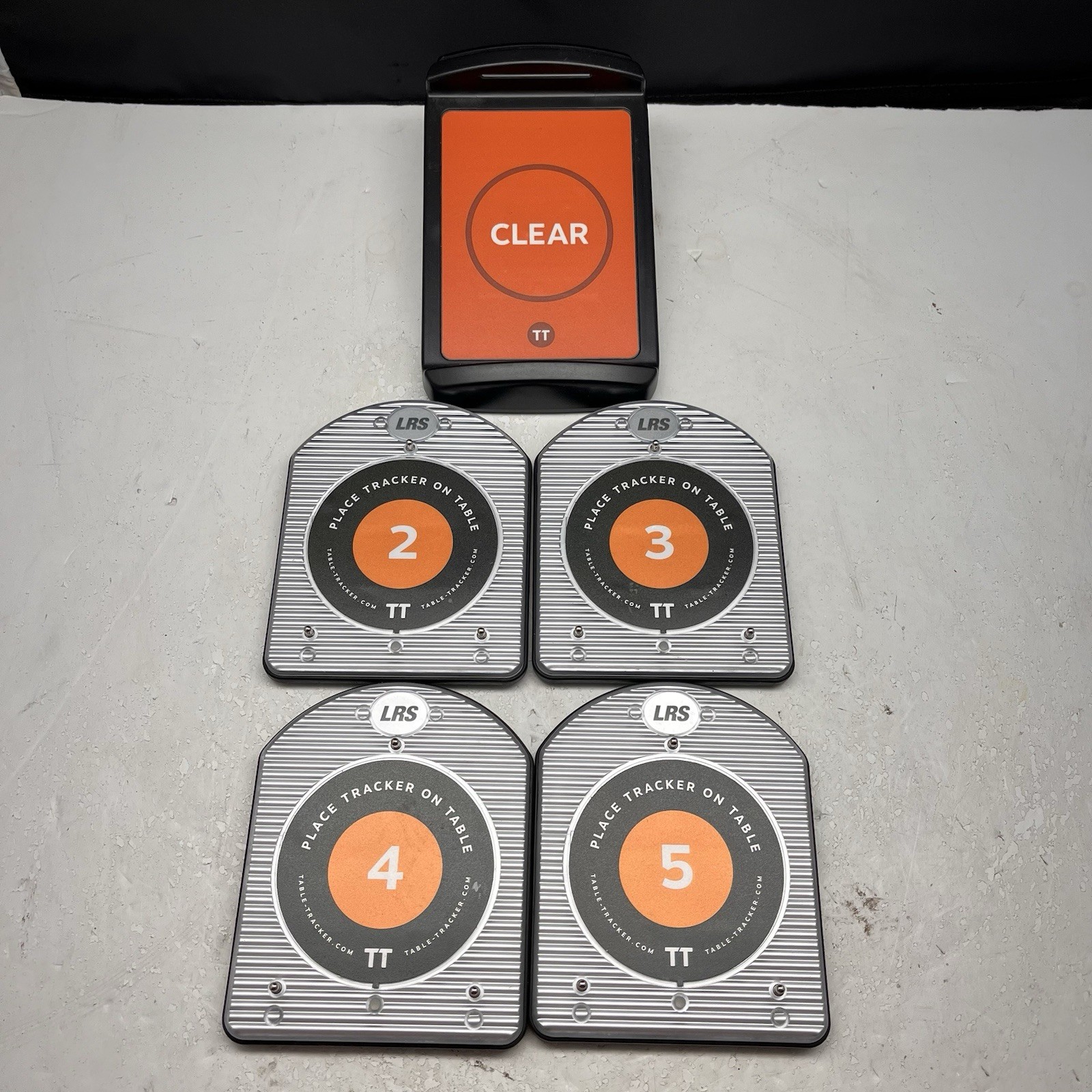 LRS TT-SIL-Z Table Tracker Coasters Sold As Is Lot Of 4 H2