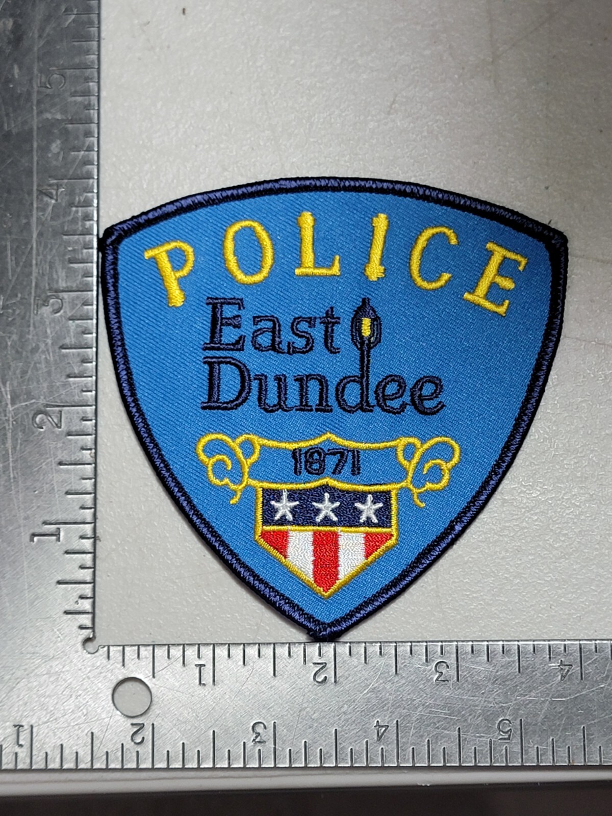 LE5 Police patch patches Illinois East Dundee