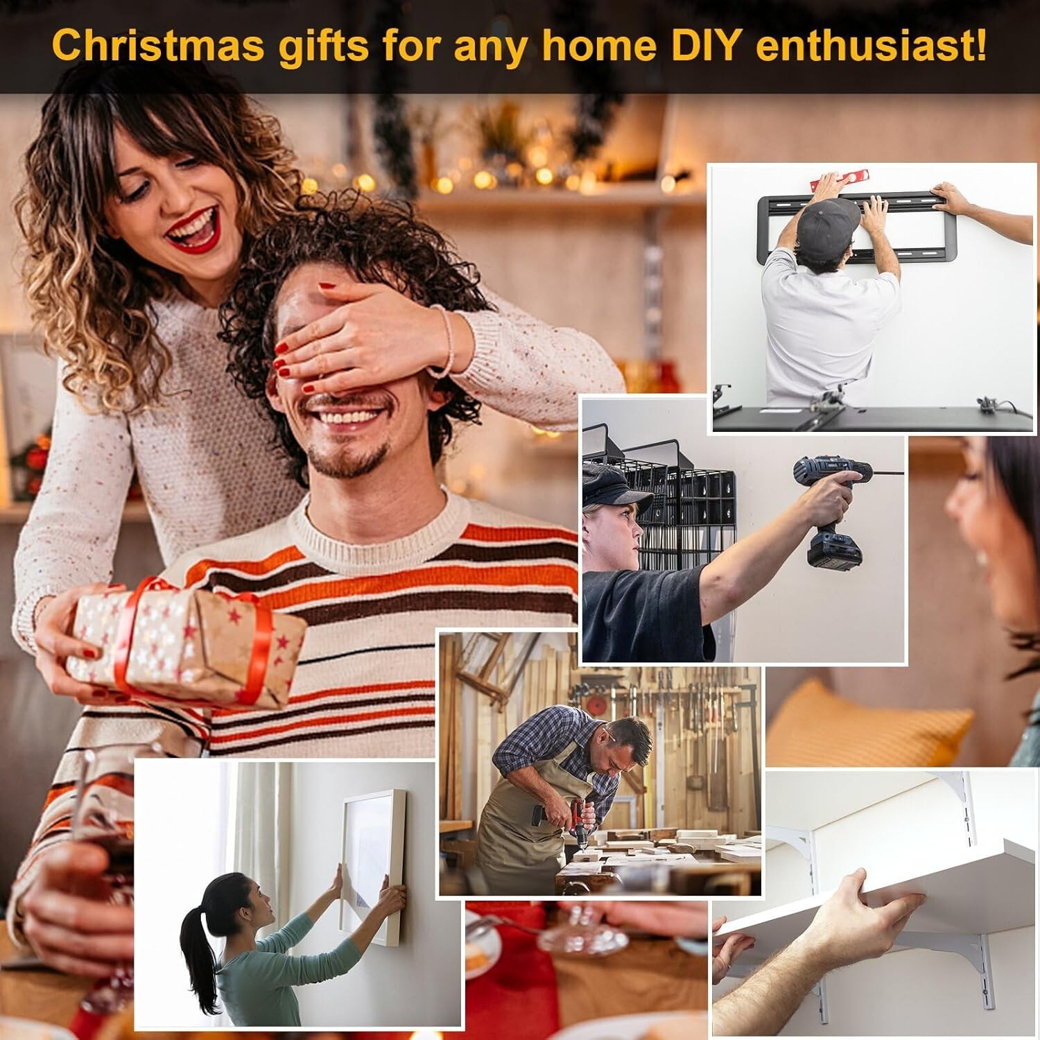 5 in 1 Stud Finder Tool w/Microprocessor Chip and HD LCD Display, Stud Detector