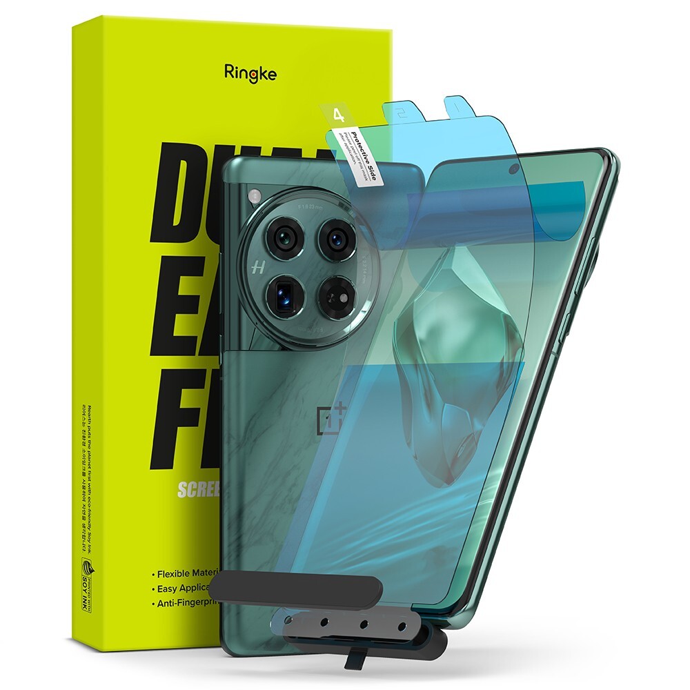 For OnePlus 12 Screen Protector Ringke [Dual Easy Film] Ultimate Protection