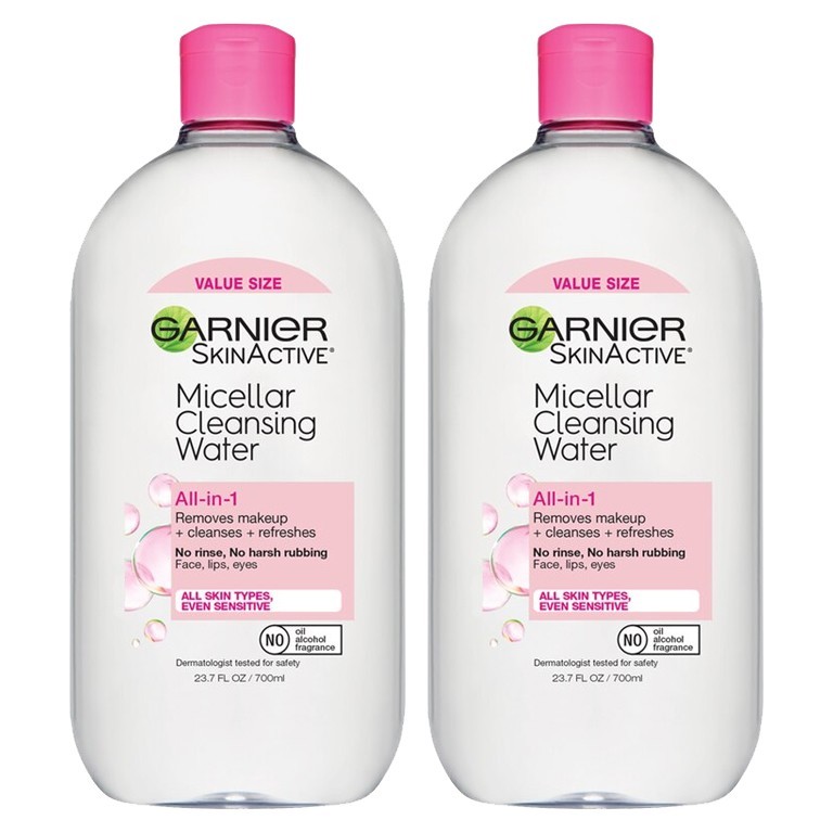 Garnier SkinActive Micellar Cleanser & Makeup Remover 23.7oz - Lot of 2
