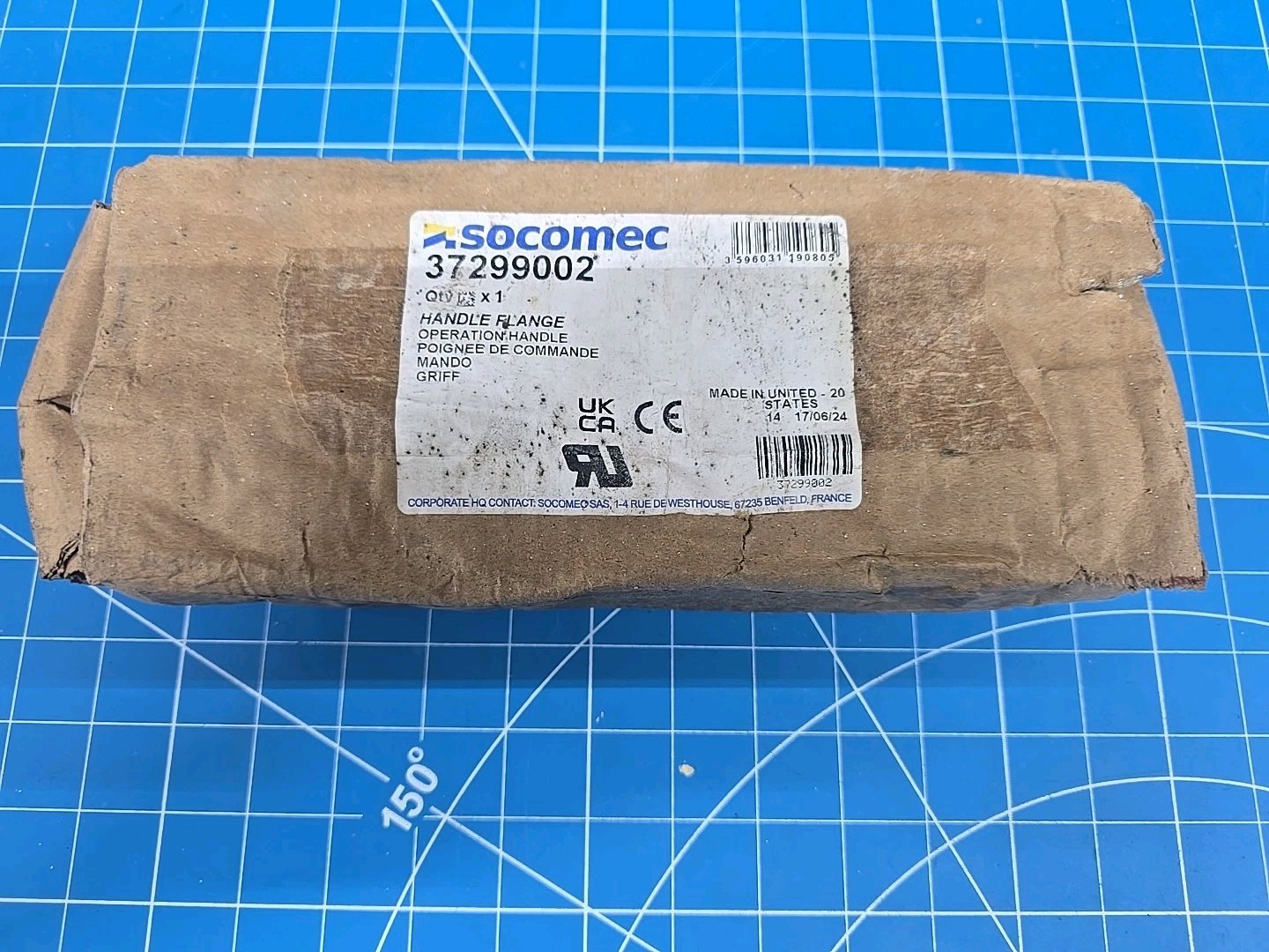 Socomec 37299002 Handle Flange