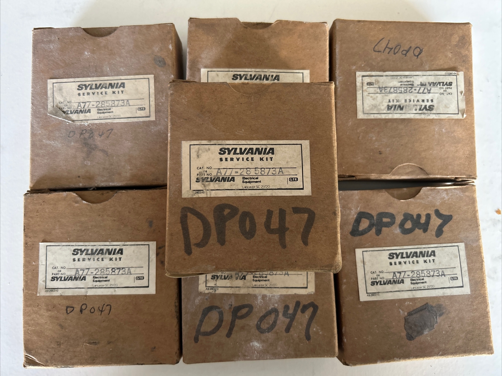 NEW [LOT OF 7!] SYLVANIA A77-285873A Type DP NO/NC Contact Blocks FAST SHIPPING