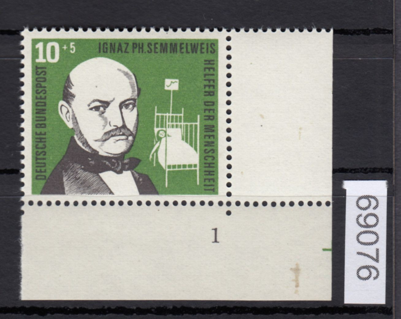 Federal 1956, Mich. No.: 244 ** FN 1 corner edge shape number