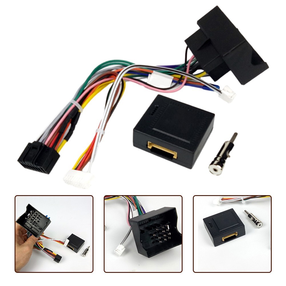 CAN Bus Decoder CAN Bus Decoder ABS CAN Bus Decoder Car Head Unit Cable For Ford