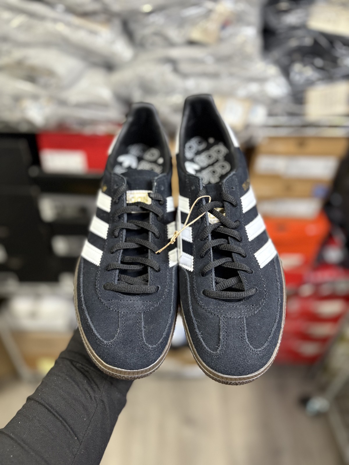 Size 6.5, 11, 12, 13 Adidas Handball Spezial Black Gum DB3021 Mens Fashion Shoes