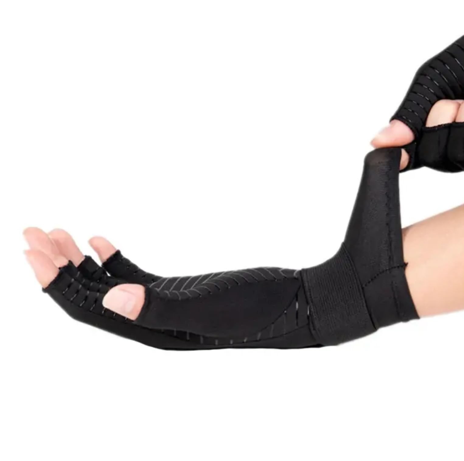 Copper Care Copper Infused Compression Gloves (One Pair) Medium