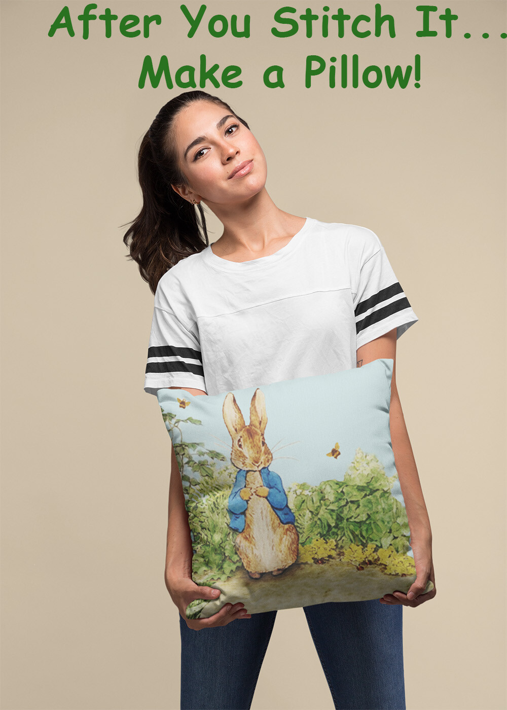 Beatrix Potter Peter Rabbit and the Bees Counted Cross Stitch Pattern