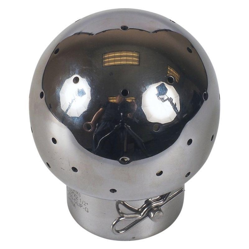 Pin Style Spray Ball | 1.5 (1 1/2) inch x 2.5 - Sanitary SS304 (3 Pack)