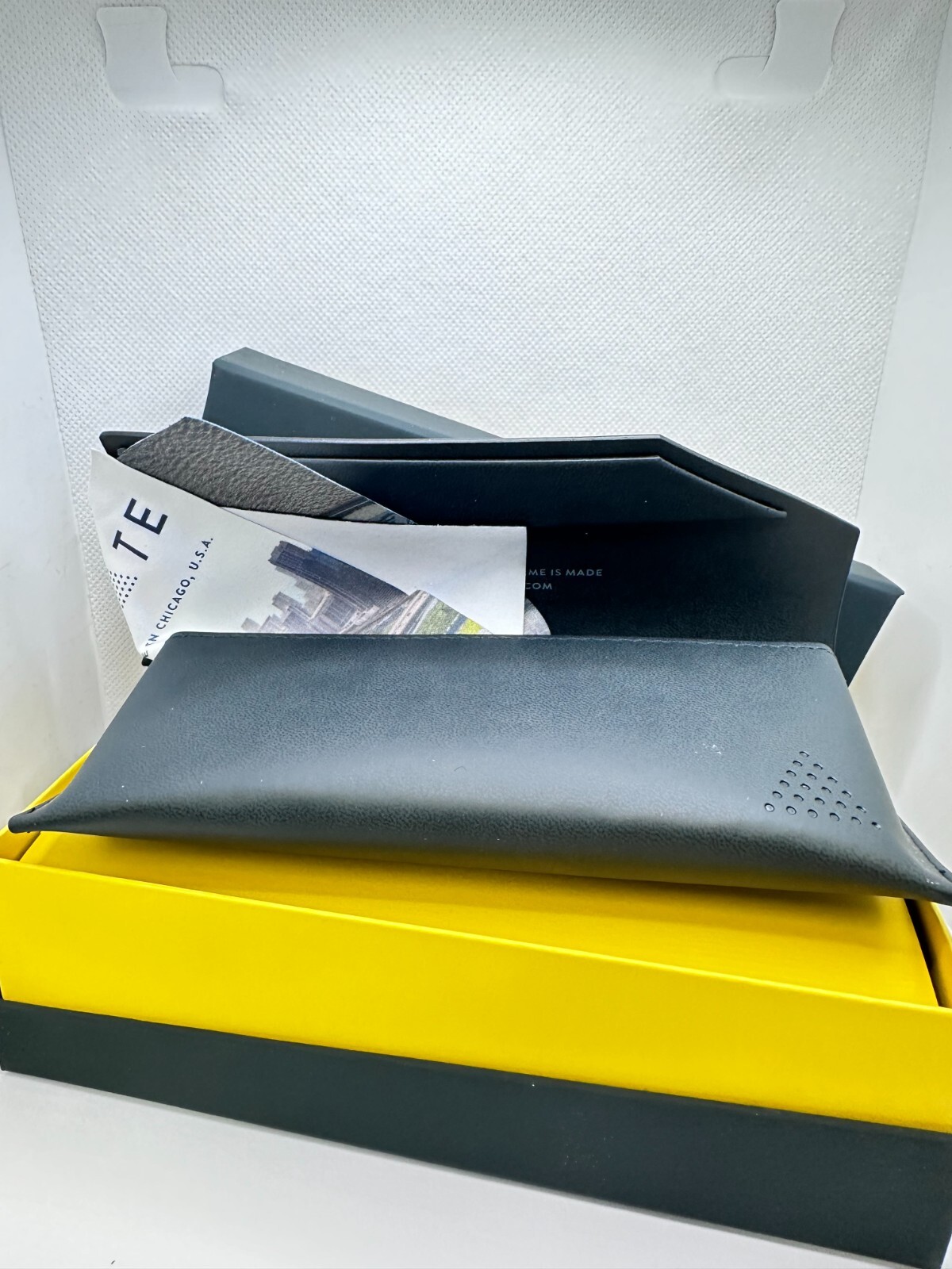 New State Optical Eyeglass Case Cloth & Presentation Box No frame